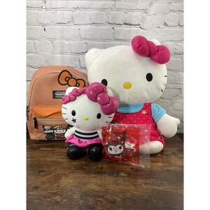 Hello‎ Kitty Collectables Lot Plush Mini Backpack McDonald's Toy